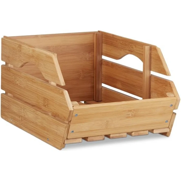 Universal Stapelkiste aus Bambus 10022220 – Bild 9