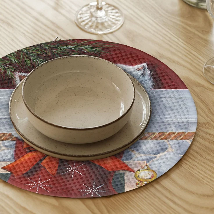 Hermia Concept '3198Supla' Tischset, Mehrfarbig, Ø 37 cm – Bild 2
