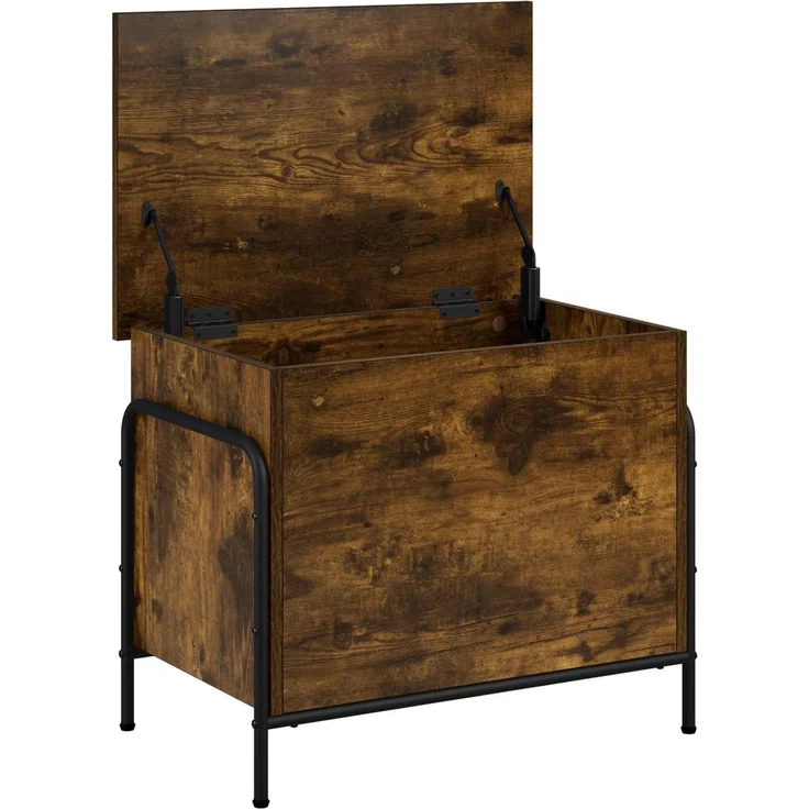 vidaXL Aufbewahrungsbox Räuchereiche 80 x 40 x 49,5 cm Holzwerkstoff 8013670 – Bild 3