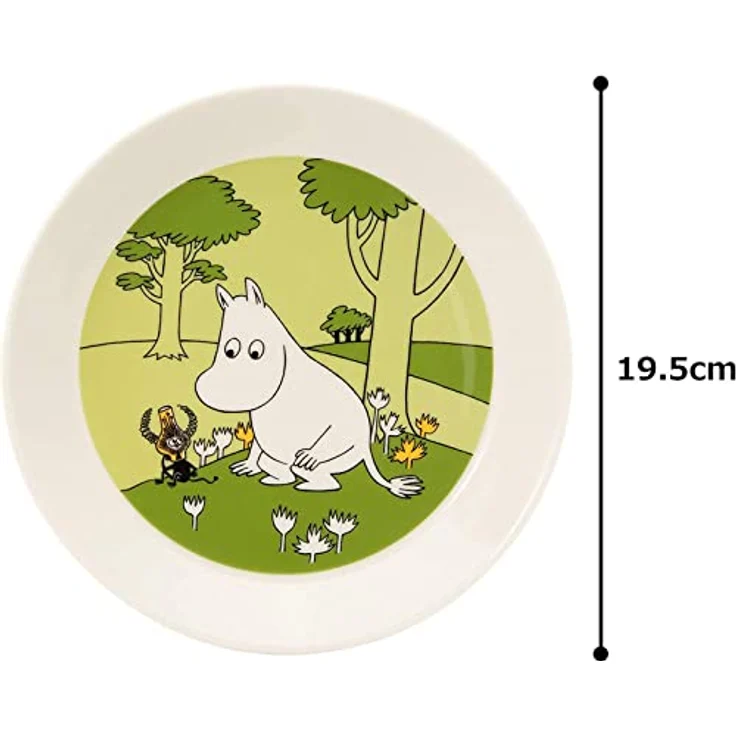 Arabia Moomin Teller 19 cm Moomintroll grassgreen – Bild 4