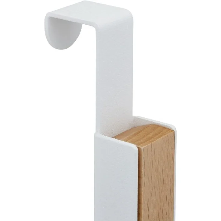 Klappbare Türgarderobe weiß 10037735 – Bild 7