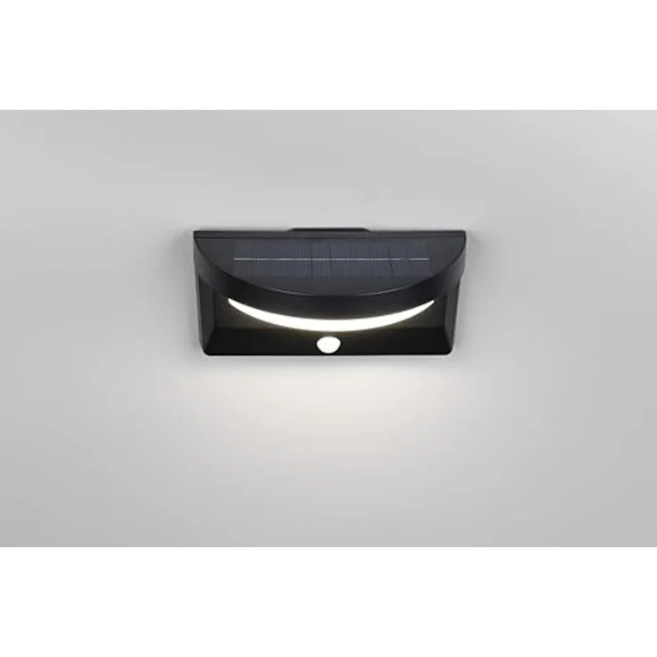 Solar Außenwandleuchte MORO auch per USB aufladbar mit Bewegungsmelder, B: 20cm – Bild 3