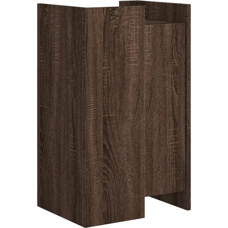vidaXL Sideboard Braun Eichen-Optik 45x35x75 cm Holzwerkstoff 848401 – Bild 5