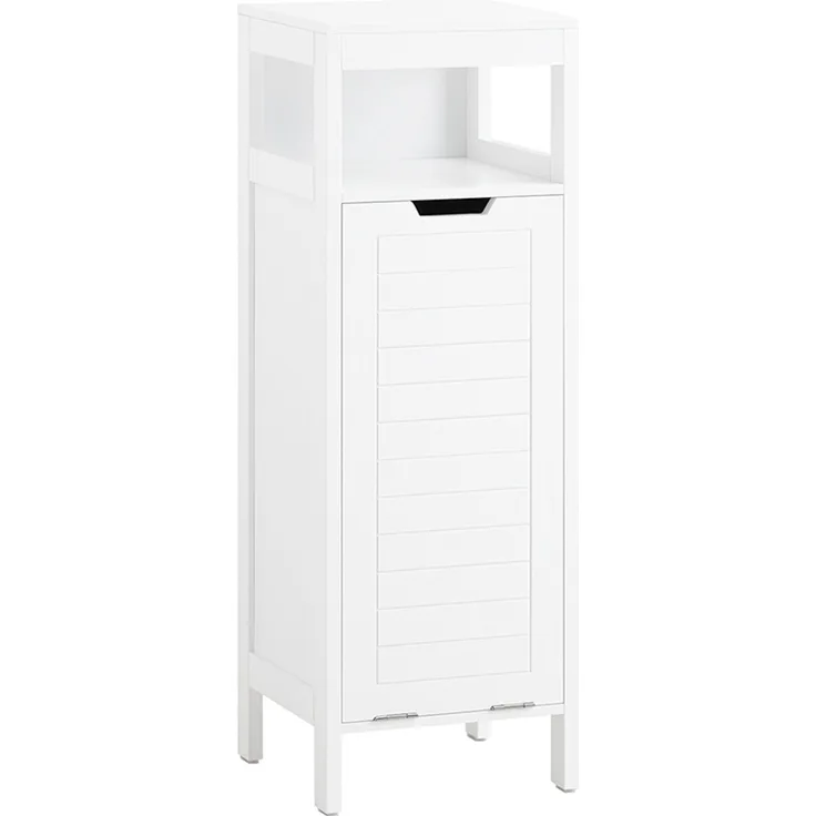 SoBuy BZR122-W Badunterschrank, MDF, Lackiert, Weiß, 40 x 100 x 35 cm