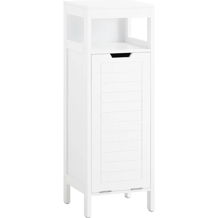 SoBuy BZR122-W Badunterschrank, MDF, Lackiert, Weiß, 40 x 100 x 35 cm – Bild 1