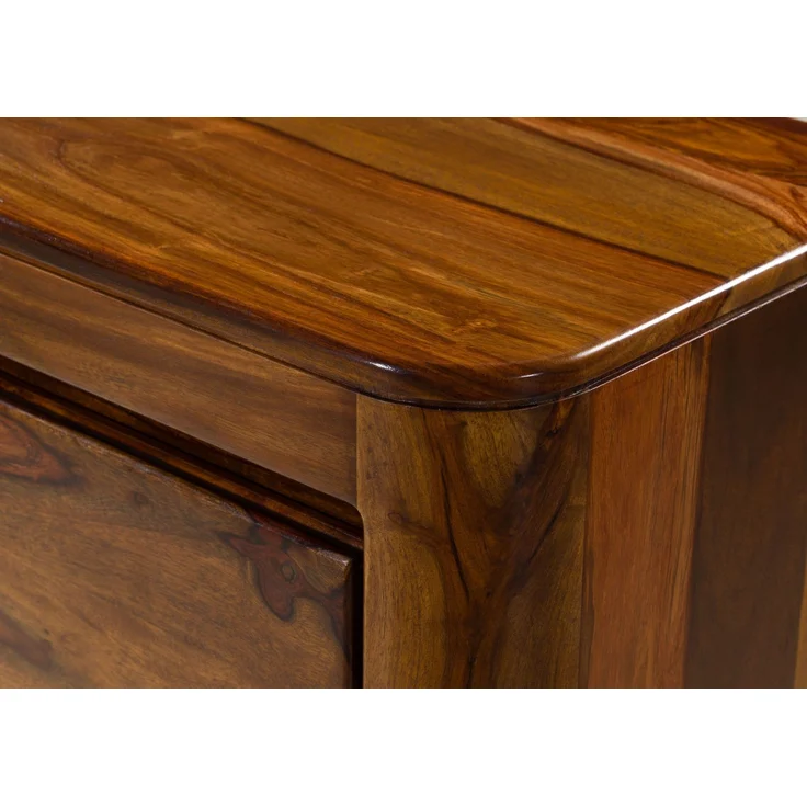 Sideboard Sheesham 146 x 40 x 80 walnuss gewachst TORONTO LUX #286 – Bild 2