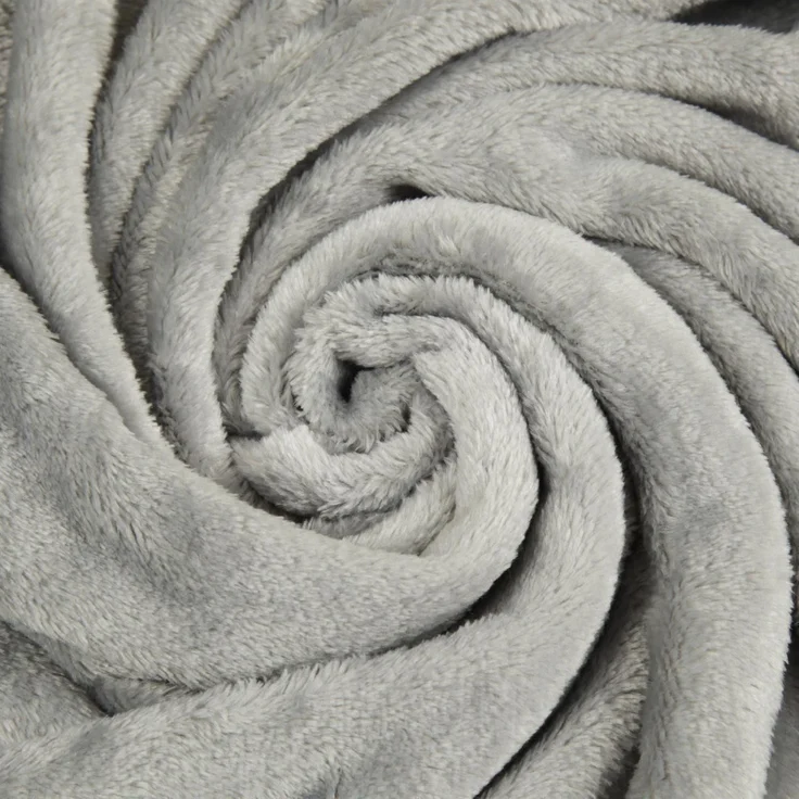 Kuscheldecke "Celina" Grau 150x200 cm – Bild 10