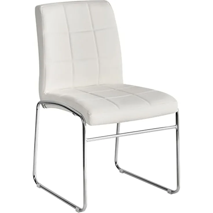 Esszimmerstuhl weiß 2er Set KIRON