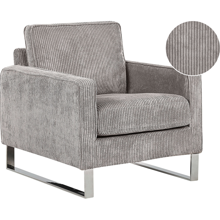Sessel Cord grau VIND