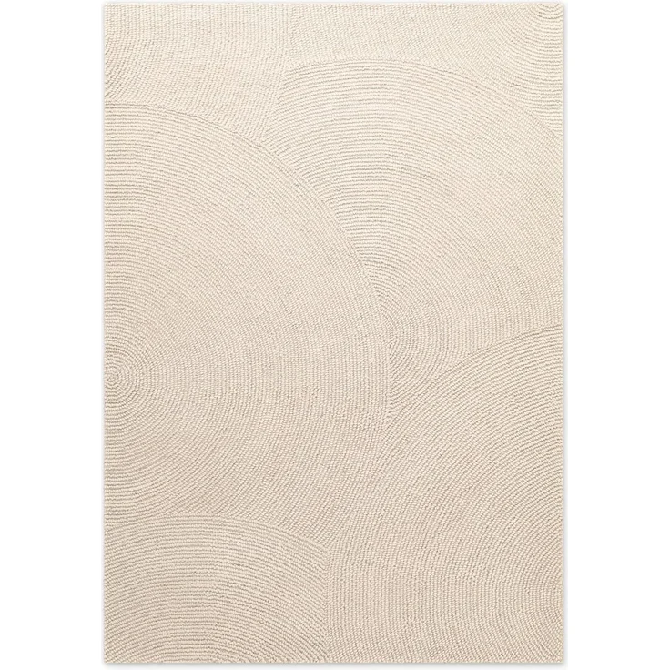 HANSE Home Wollteppich Calmio, auch als Läufer und in rund, rechteckig, Höhe: 18 mm, Handgetuftet, Wolle, Natur, Wohnzimmer, Schlafzimmer, Skandi, Hygge – Bild 11