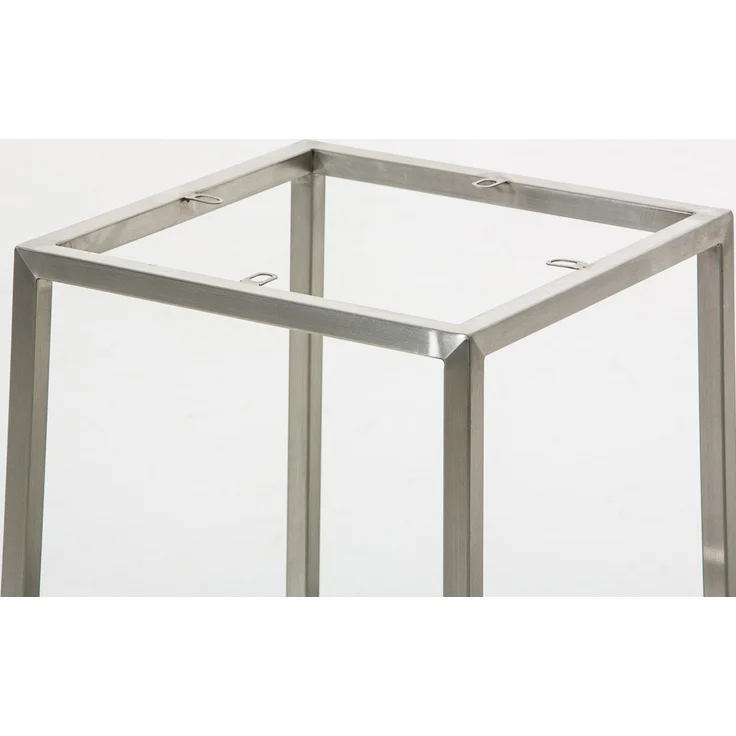 2er Set Barhocker BIDAN - Stoff Dunkelgrau 37x37x85 cm | Barstuhl Mit Lehne Tresenhocker Tresenstuhl Kneipenhocker Kneipenstuhl – Bild 5