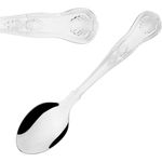 Olympia Kings Teelöffel, 12 Stück, 14cm, Edelstahl 18-0