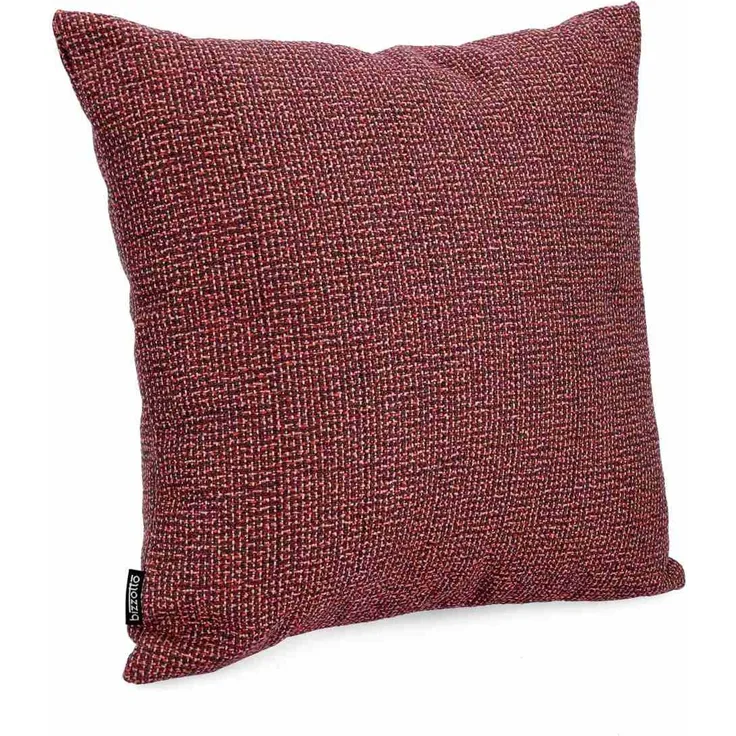 Outdoor Kissen Dilana aus Olefin-Stoff, wasserabweisend, 2er-Set, 50x50 cm, Rot