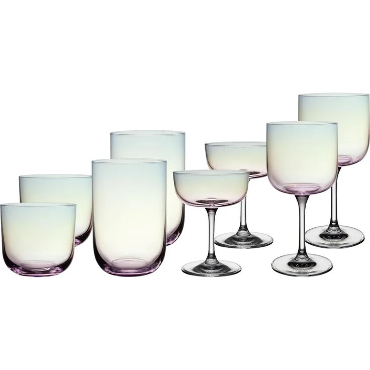 like. by Villeroy & Boch Like Glass Gläser Set 8-teilig - Pearl