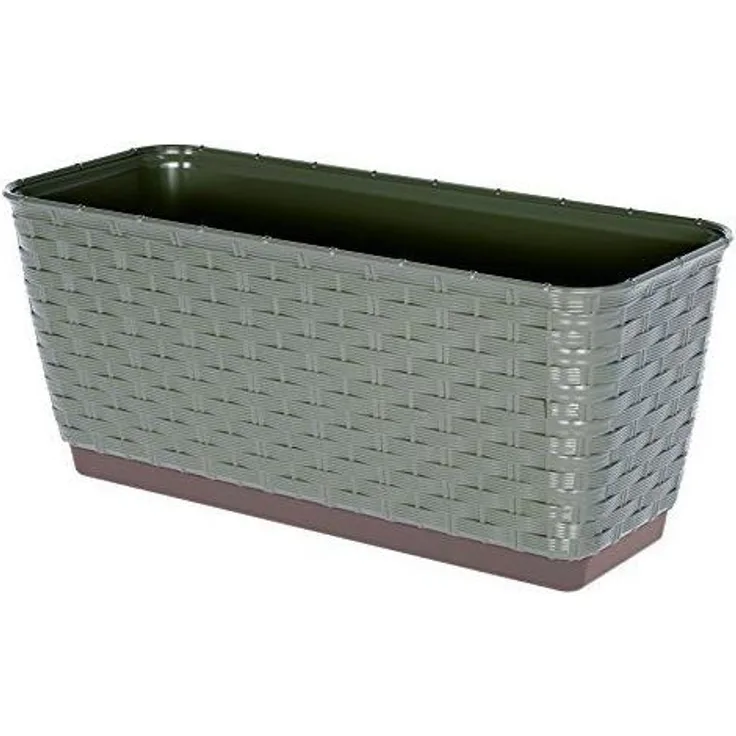 Terra Blumenkasten Ratolla Set 50 cm, braun