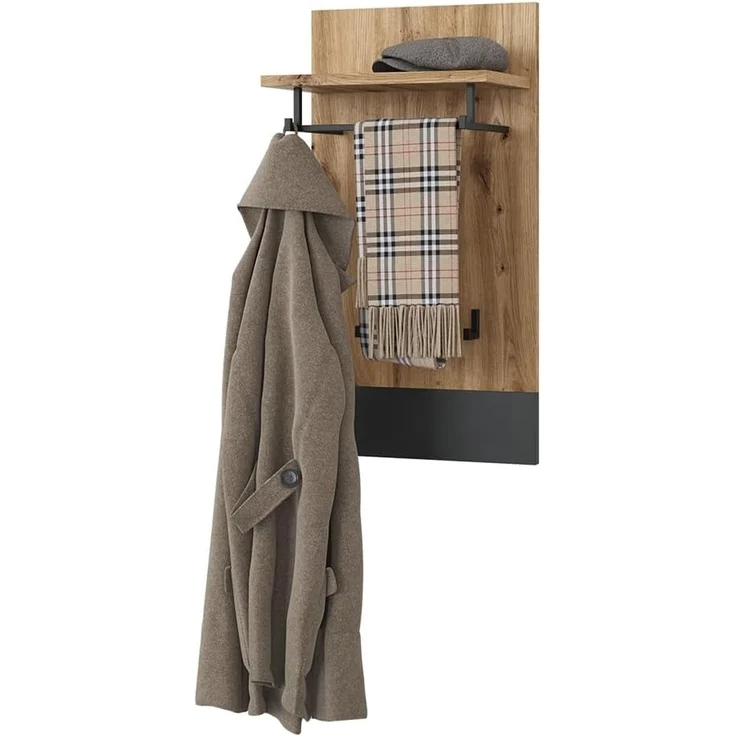 Wandgarderobe Selena Anthrazit 44 x 83 cm Vicco – Bild 7