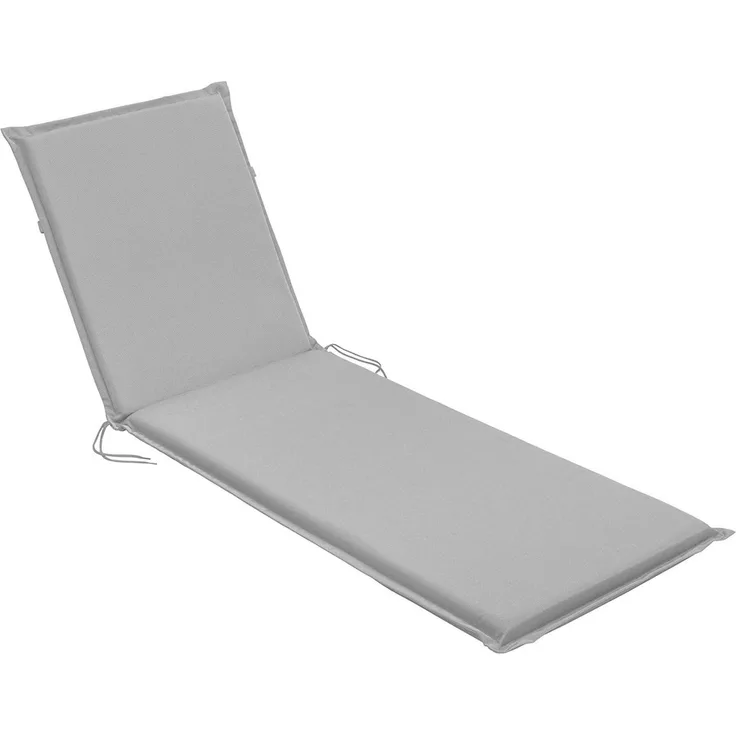sleepling Liegenauflage Polster Sonnenliege, Strandliege, Komfortschaum, Eckbänder und Einstellband, waschbar, Made in EU