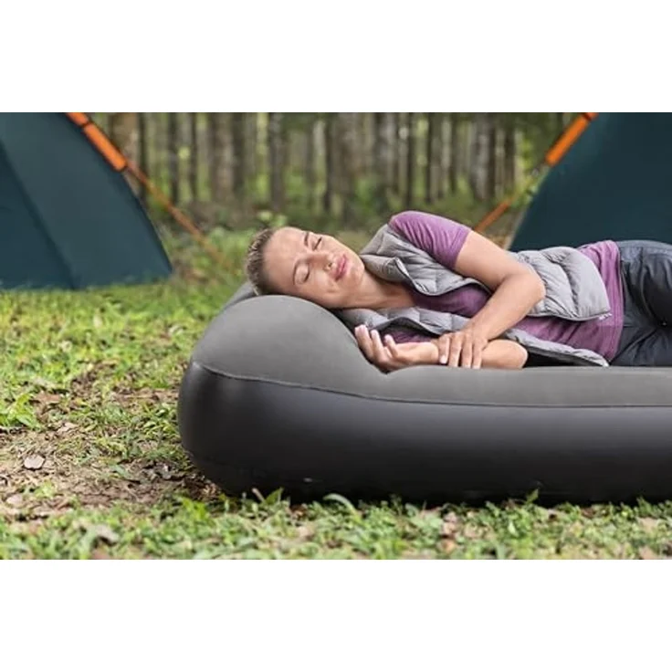 TriTech® Doppelluftbett mit USB-Elektropumpe 191 x 137 x 30 cm – Bild 4