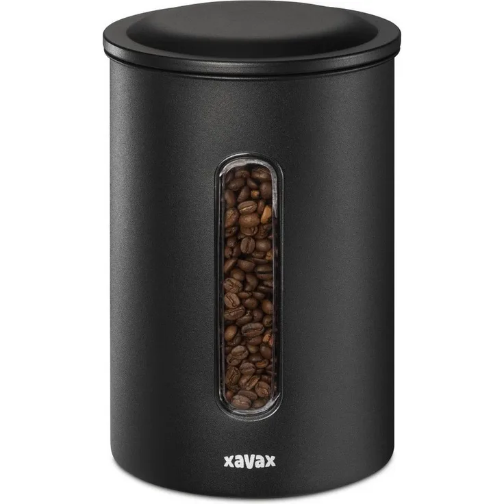 xavax® Kaffeedose 24.5 cm hoch schwarz