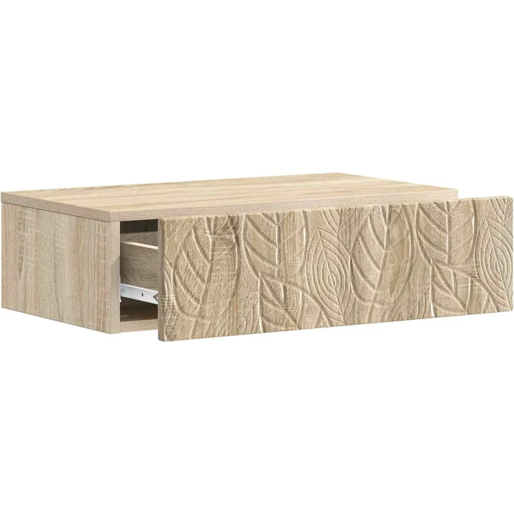 vidaXL Wandmontierter Beistelltisch 87,5 x 34,5 x 17 cm Holzwerkstoff 898837 – Bild 3