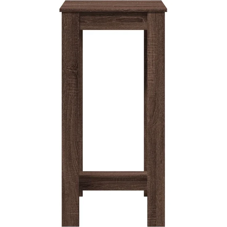 vidaXL Bartisch Braun Eichen-Optik 51x50x103,5 cm Holzwerkstoff 854406 – Bild 3
