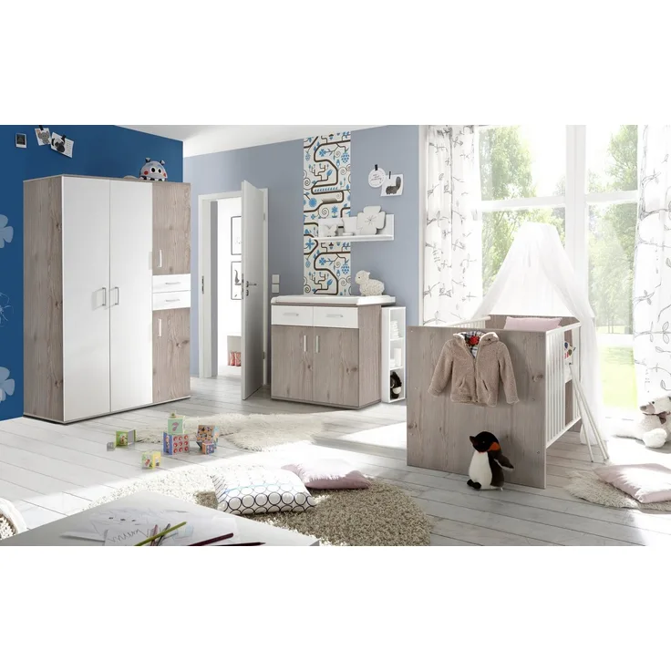 Storado 'Sienna' 7-tlg. Babyzimmer-Set nelson eiche