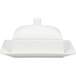 Greengate Butterdose Alice White Porzellan 9cm Weiß