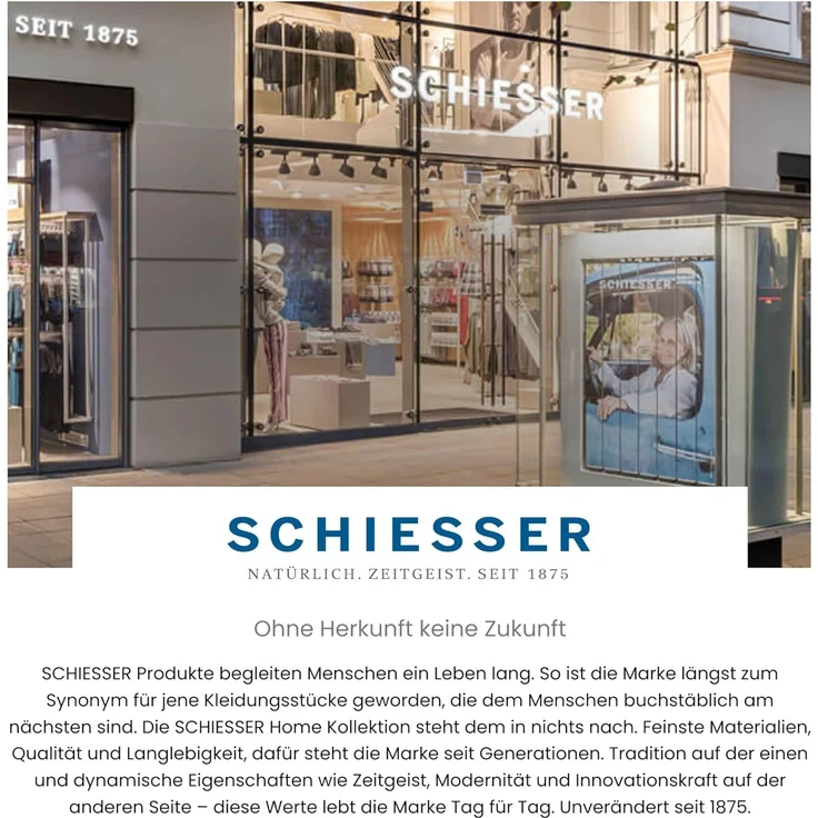 Schiesser 4-Jahreszeiten Bettdeckenset Lykke - 2-teilig - 135 x 200 cm - Weiß – Bild 7