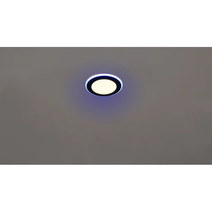 LED Einbaustrahler ARGUS Schwarz mit Fernbedienung dimmbar & RGBW, Ø 8cm – Bild 7