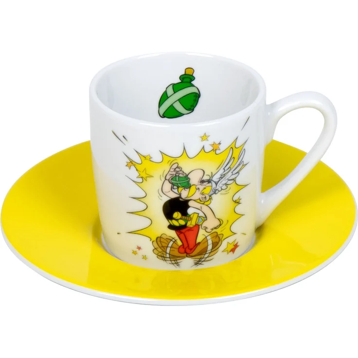 KÖNITZ 1150532383 Espressotasse Asterix Zaubertrank 85 ml, Porzellan – Bild 4
