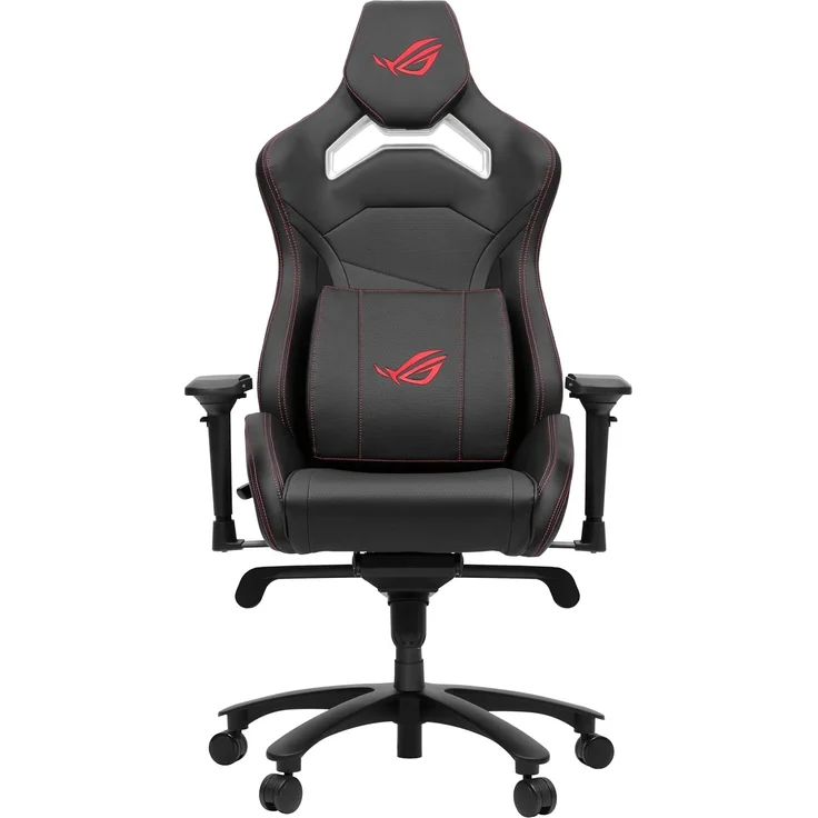 ASUS ROG Chariot X Core Schwarz ergonomisch, 4D-Armlehnen, Memory-Foam, Premium-PU-Leder