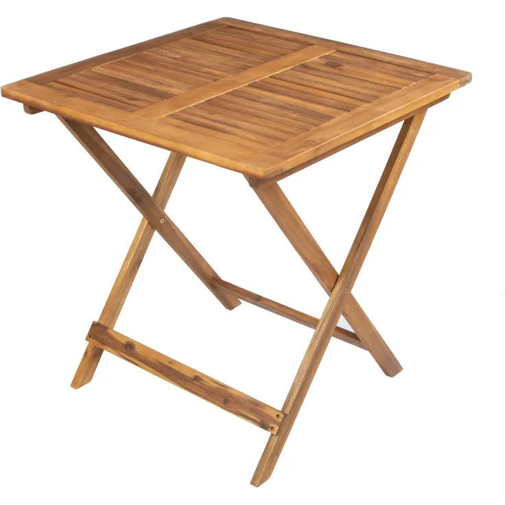 Balkontisch Akazie 70 x 70 cm klappbar CAMERON 59245209