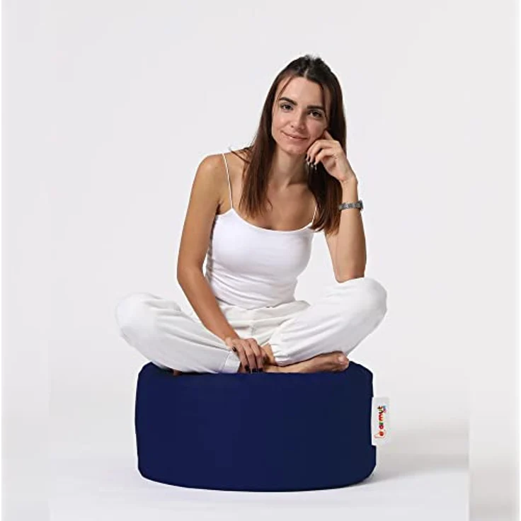 WELL HOME MOBILIARIO & DECORACIÓN Gartenpouf Dunkelblau – Bild 8