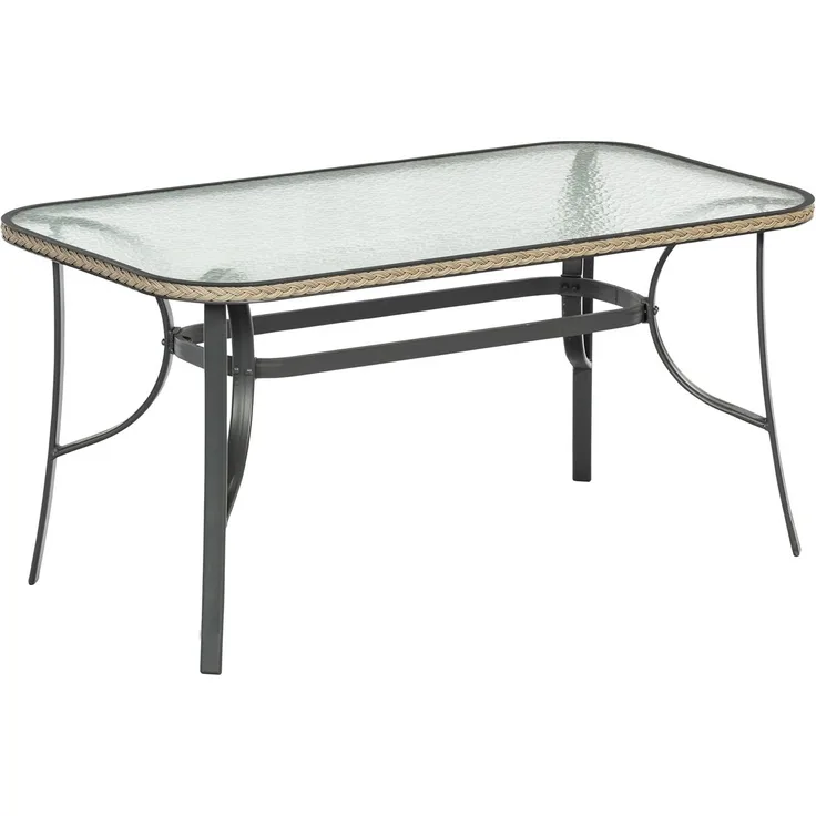 Roma Gartentisch, 150 x 80 cm, natur