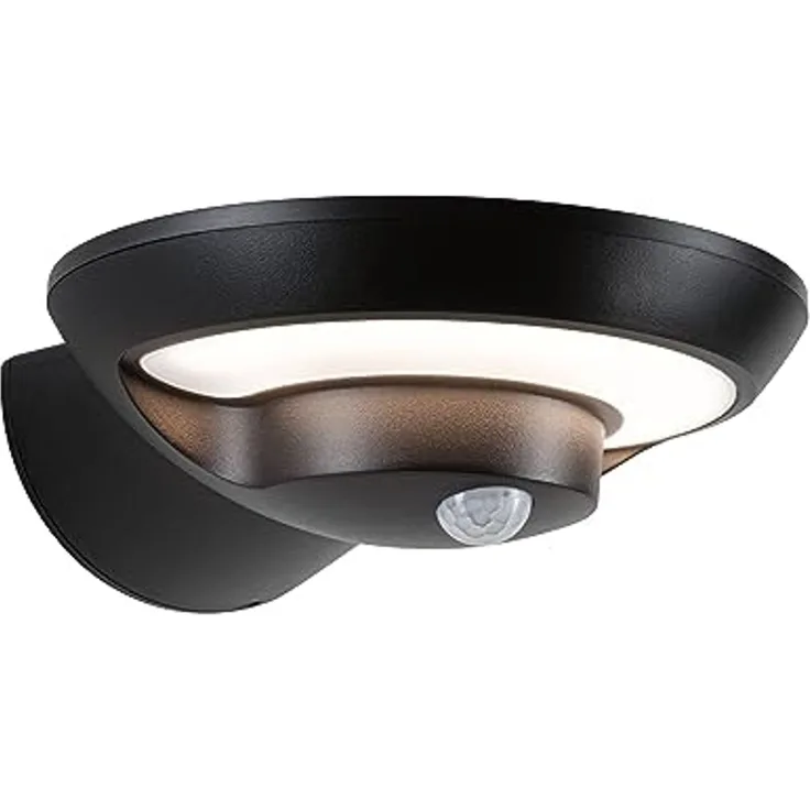 Paulmann 94855 Solar LED Aussenwandleuchte Bordola Bewegungsmelder IP44 3000K