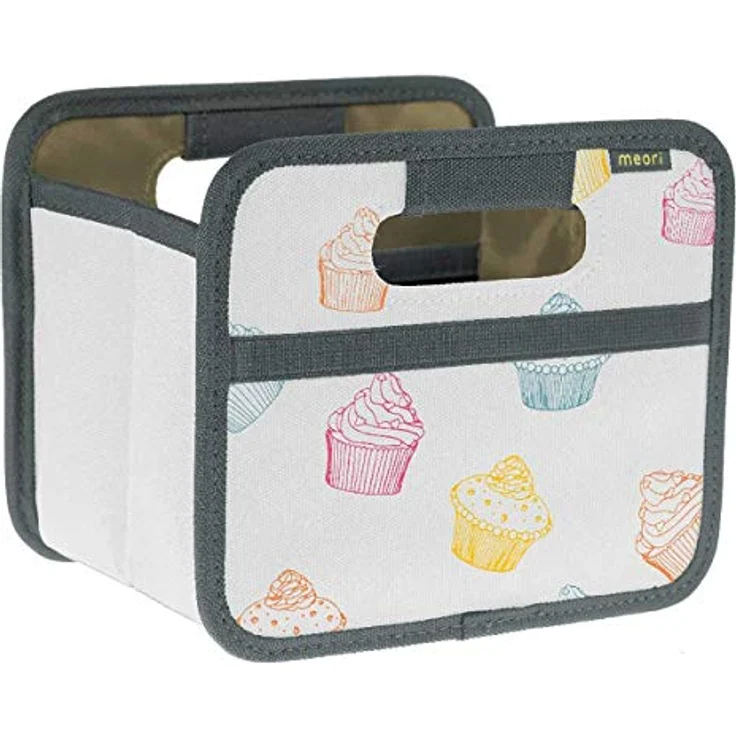 Meori - Faltbox Mini Aufbewahrungsbox Klappbox Cupcake A100310 – Bild 3