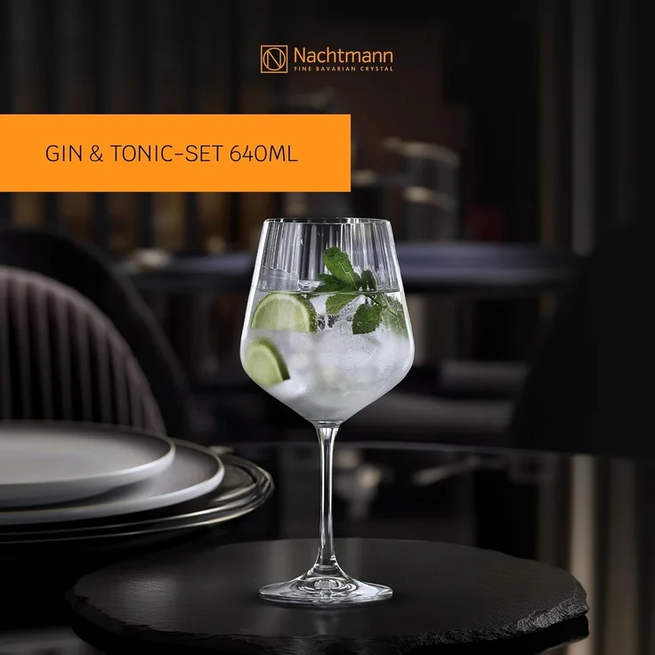 Nachtmann Cocktailglas Gin & Tonic 640 ml 4er Set – Bild 2