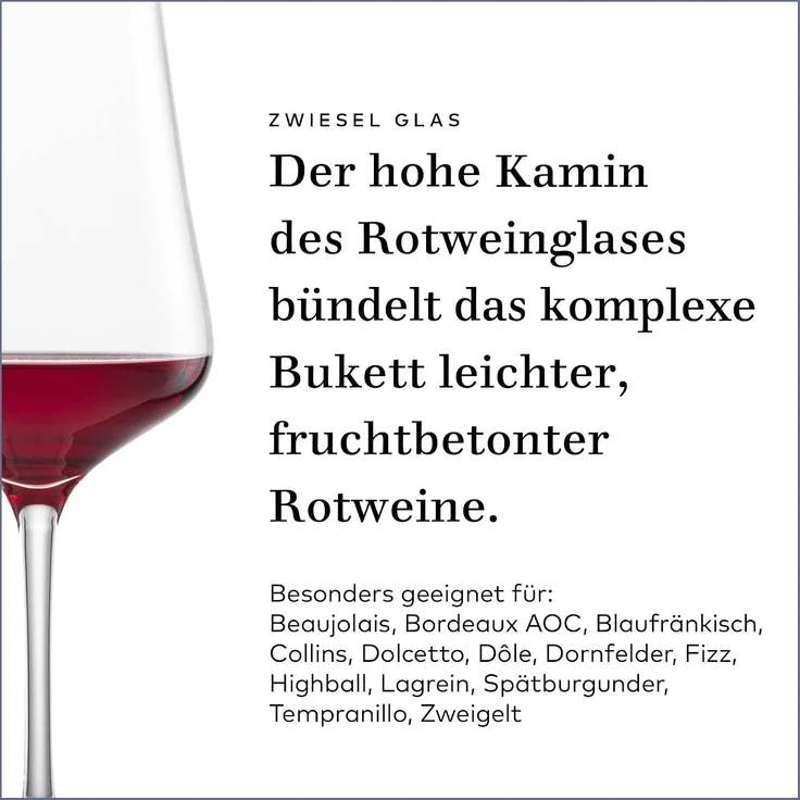 Zwiesel Glas Bouquet Beaujolais Rotweinglas 486 ml 2er Set – Bild 3