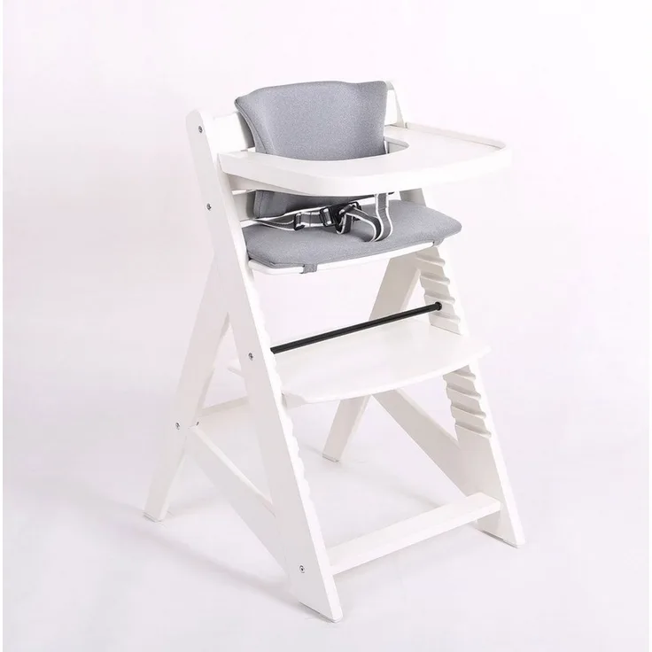 TIGGO Hochstuhl Hochstuhl Kinderhochstuhl Babyhochstuhl Treppenhochstuhl (Packung mit 1 Artikel), Gestell aus Massivholz