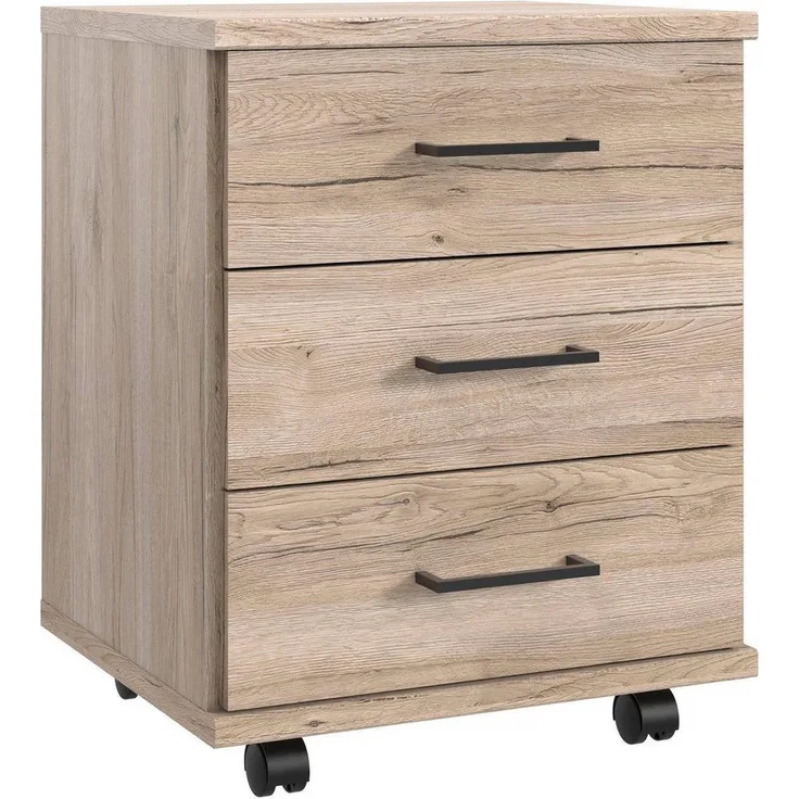Wimex Rollcontainer Home Desk, mit 3 Schubladen, 46cm breit, 58cm hoch