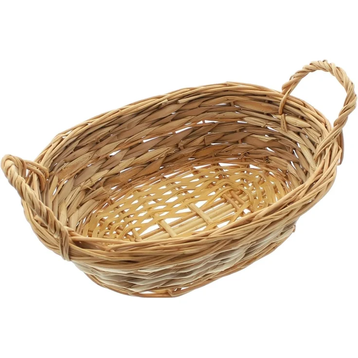 Schale Geflecht Deko Aufbewahrung Obstschale Tisch Korb Obstkorb 29cm – Bild 3