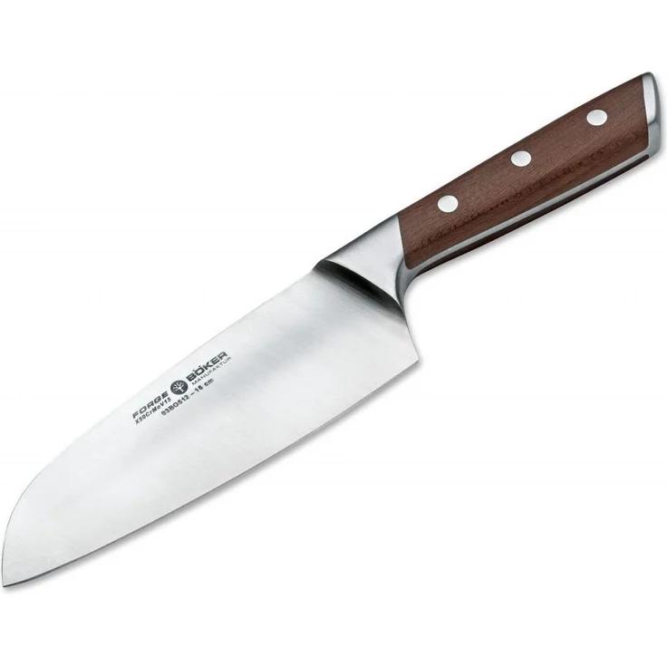 Böker Manufaktur Solingen Kochmesser Böker Forge Wood Santoku – Bild 5