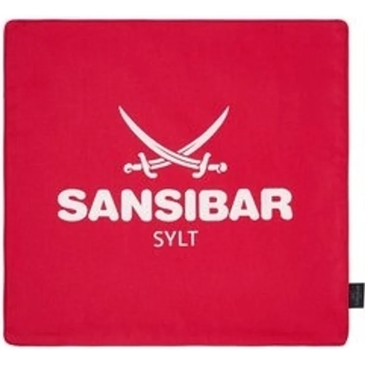 Sansibar Sylt Kissenhülle Kissenbezug Sansibar Sylt Kissenhülle, Sansibar Logo Druck, 45x45 cm, mit Logo-Schriftzug, mit verdecktem Reißverschluss – Bild 6
