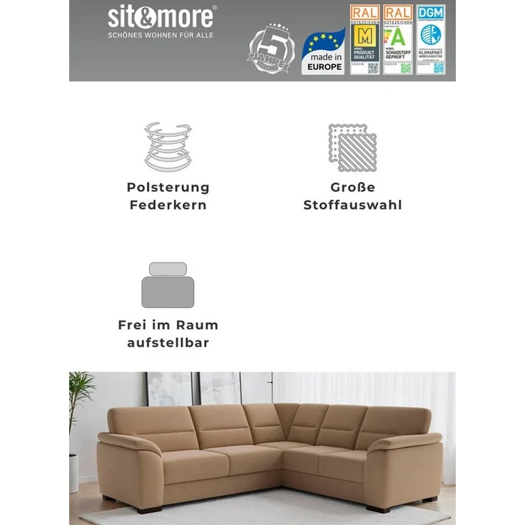sit&more Polsterhocker Montego – Bild 3