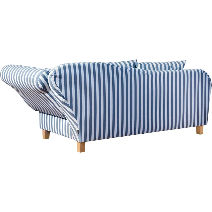 Max Winzer Recamiere mit Armteil rechts klappbar 'Selma', Flachgewebe blau, 82 cm x 88 cm x 190 cm – Bild 8