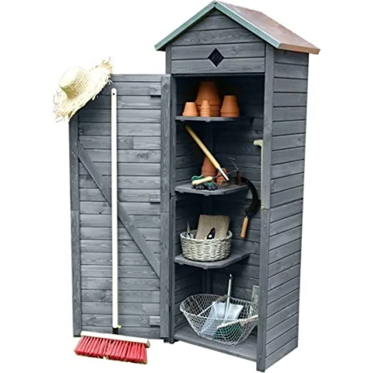 Geräteschrank Babylon (grau)