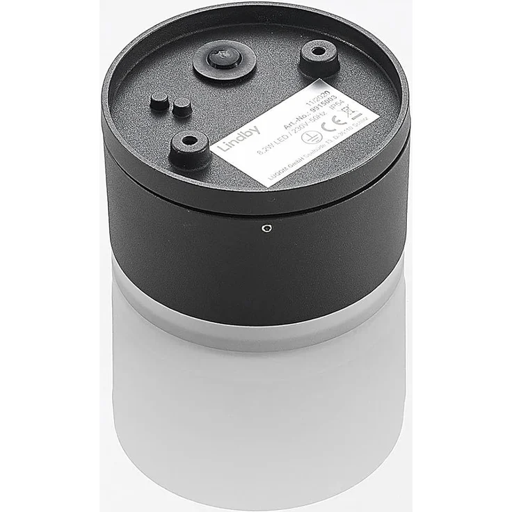 Lindby Außen-Wandleuchte Mathea, 1 x 8,2 W LED, warmweiß – Bild 8