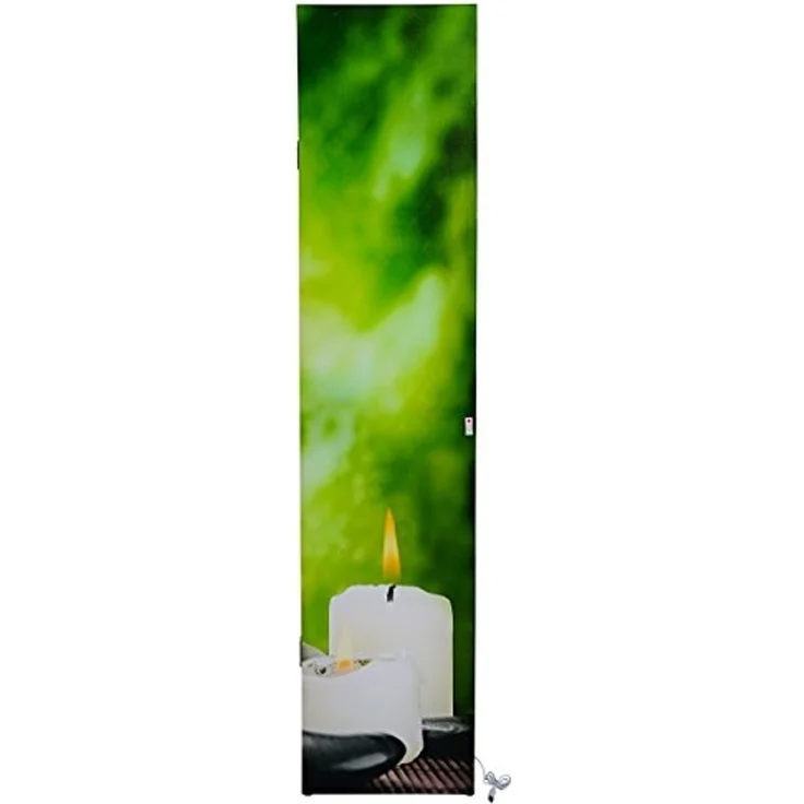 LED-Paravent Stones, Trennwand Raumteiler, Timer netzbetrieben 180x160cm 2 LEDs – Bild 3
