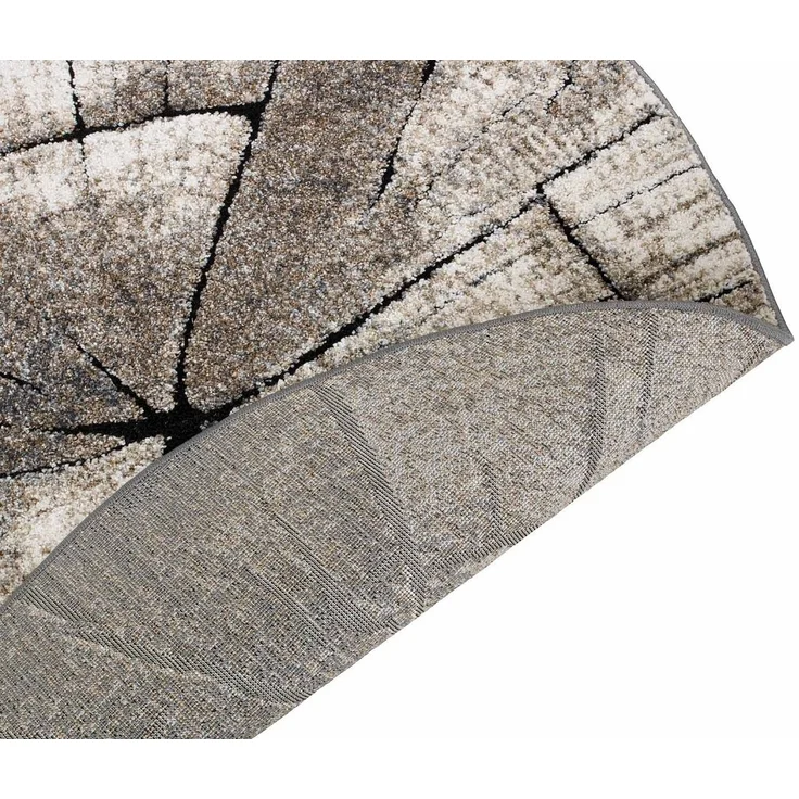 merinos Teppich CARRARA, Natur, Ø 120 cm, Polypropylen, Motiv, rund, Höhe: 13 mm – Bild 2