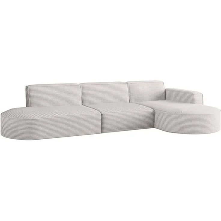 Kaiser Möbel Ecksofa Designer, Sofa L form MODENA stoff Poso, Dekorative Kissen, viele Farben, bequem – Bild 4